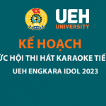 KH tổ chức Hội thi hát Karaoke tiếng Anh UEH EngKara Idol 2023