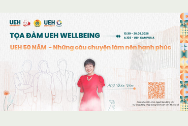 Ba câu chuyện – Ba hành trình – Một UEH hạnh phúc